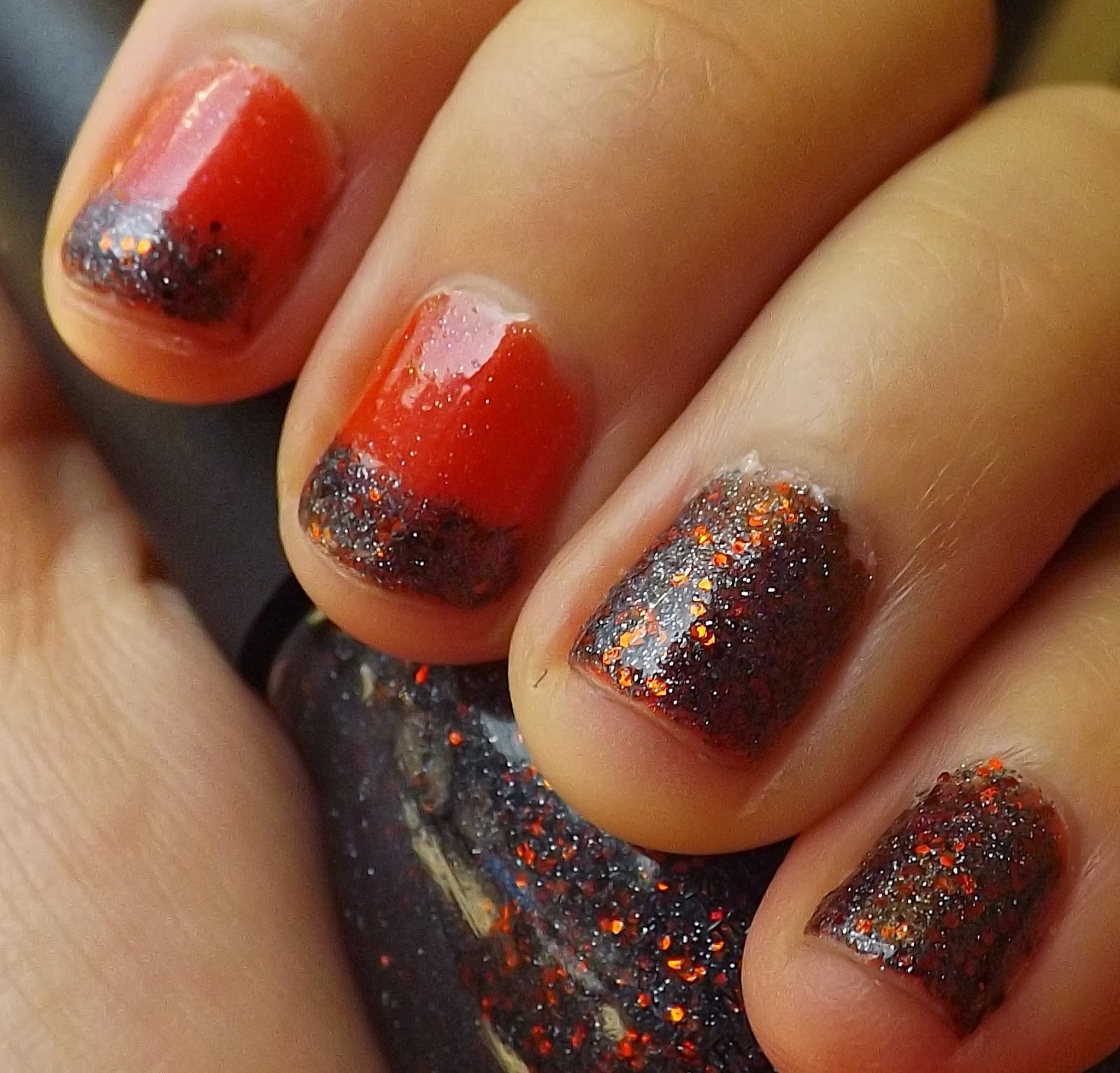 NaeSays Sinful Colors Halloween Polish in Black Magic Review & Swatches