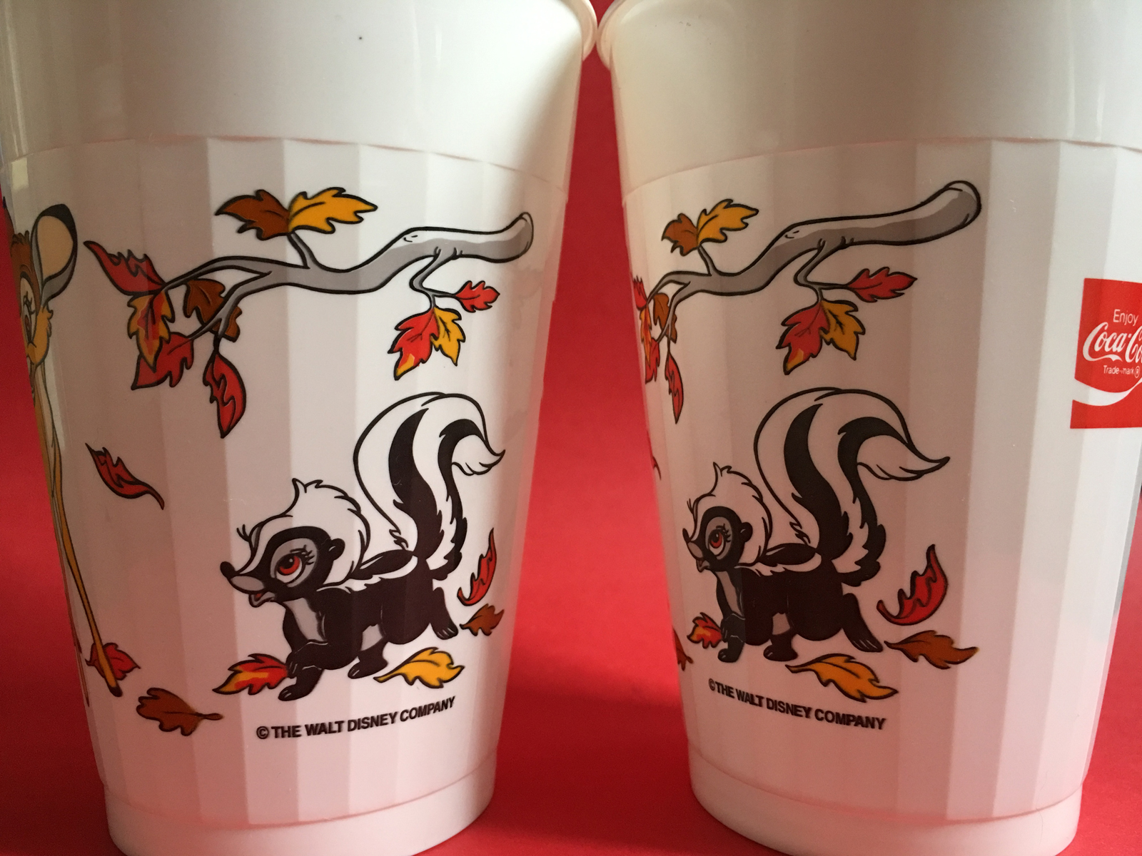 Filmic Light Snow White Archive Walt Disney World Village Souvenir Cups