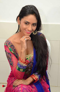 Actress Pooja Sri Pictures in Salwar Kameez at Cottage Craft Mela  0008