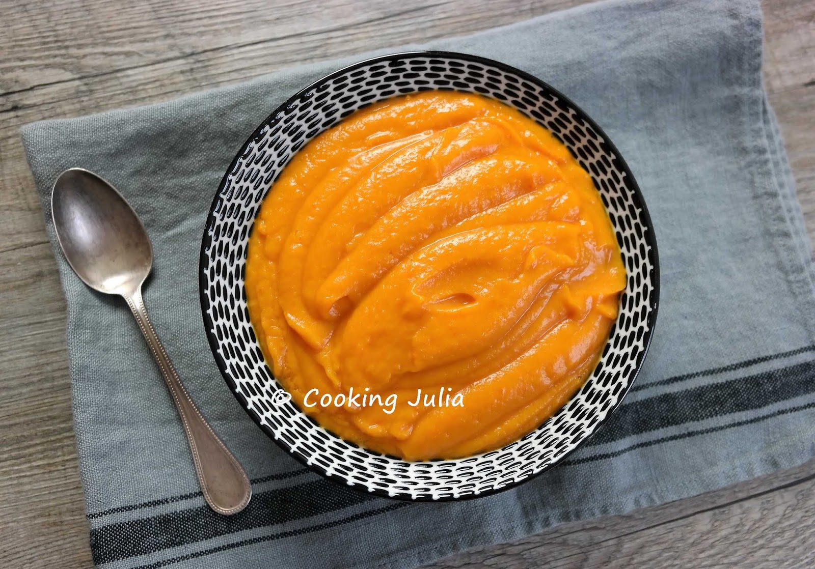 Cooking Julia Puree De Potimarron