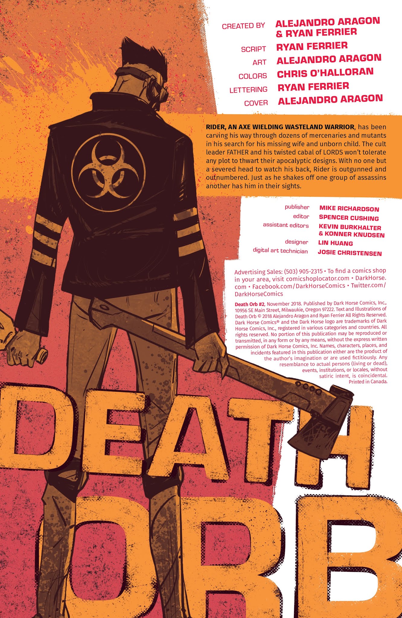 Read online Death Orb comic -  Issue #2 - 2