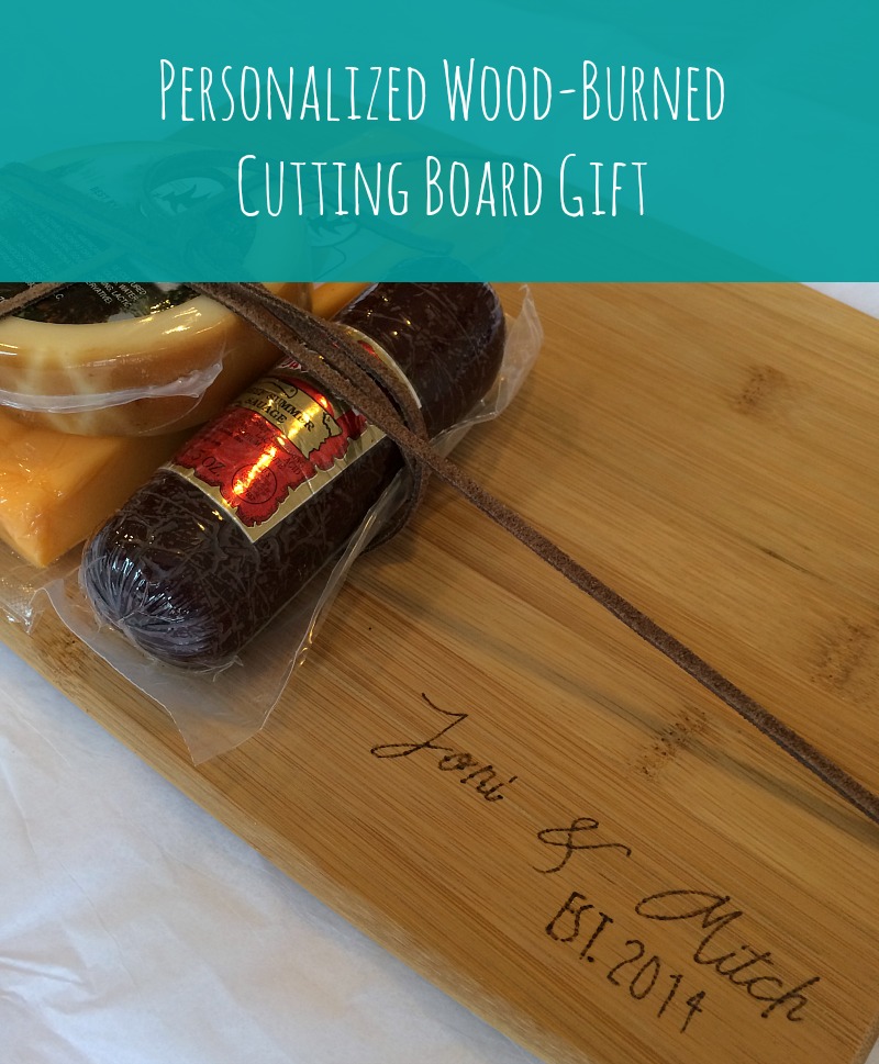 Woodburned Cutting Board Gift The Inspired Hive