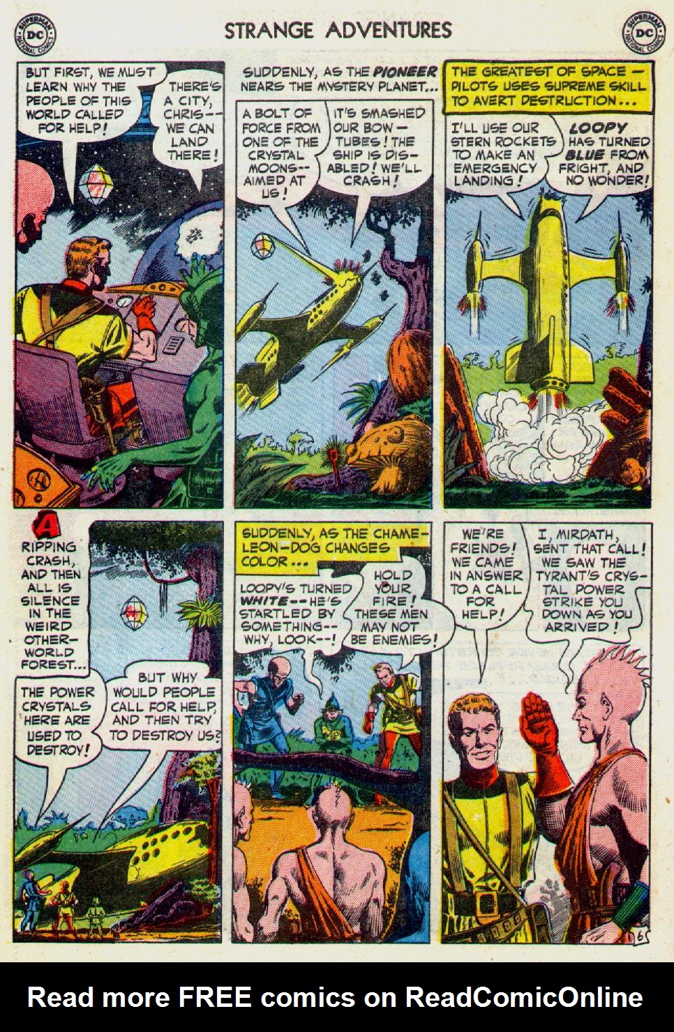 Read online Strange Adventures (1950) comic -  Issue #9 - 44