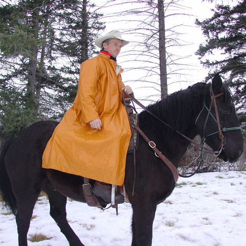 Old west rain slicker Clearance