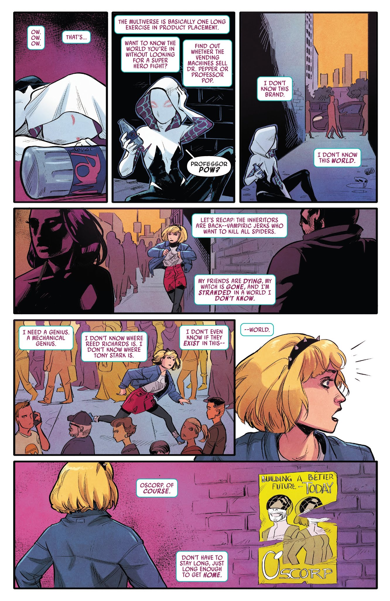 Read online Spider-Gwen: Ghost-Spider comic -  Issue #1 - 13