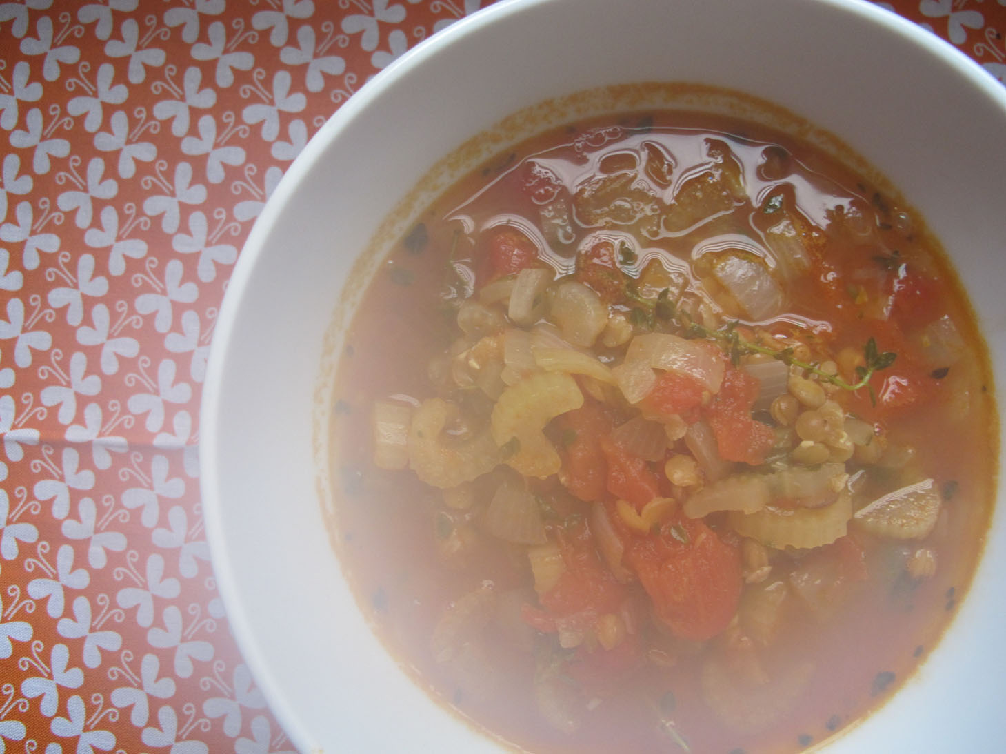 meadows cooks healthy recipes: mark bittman's lentil soup