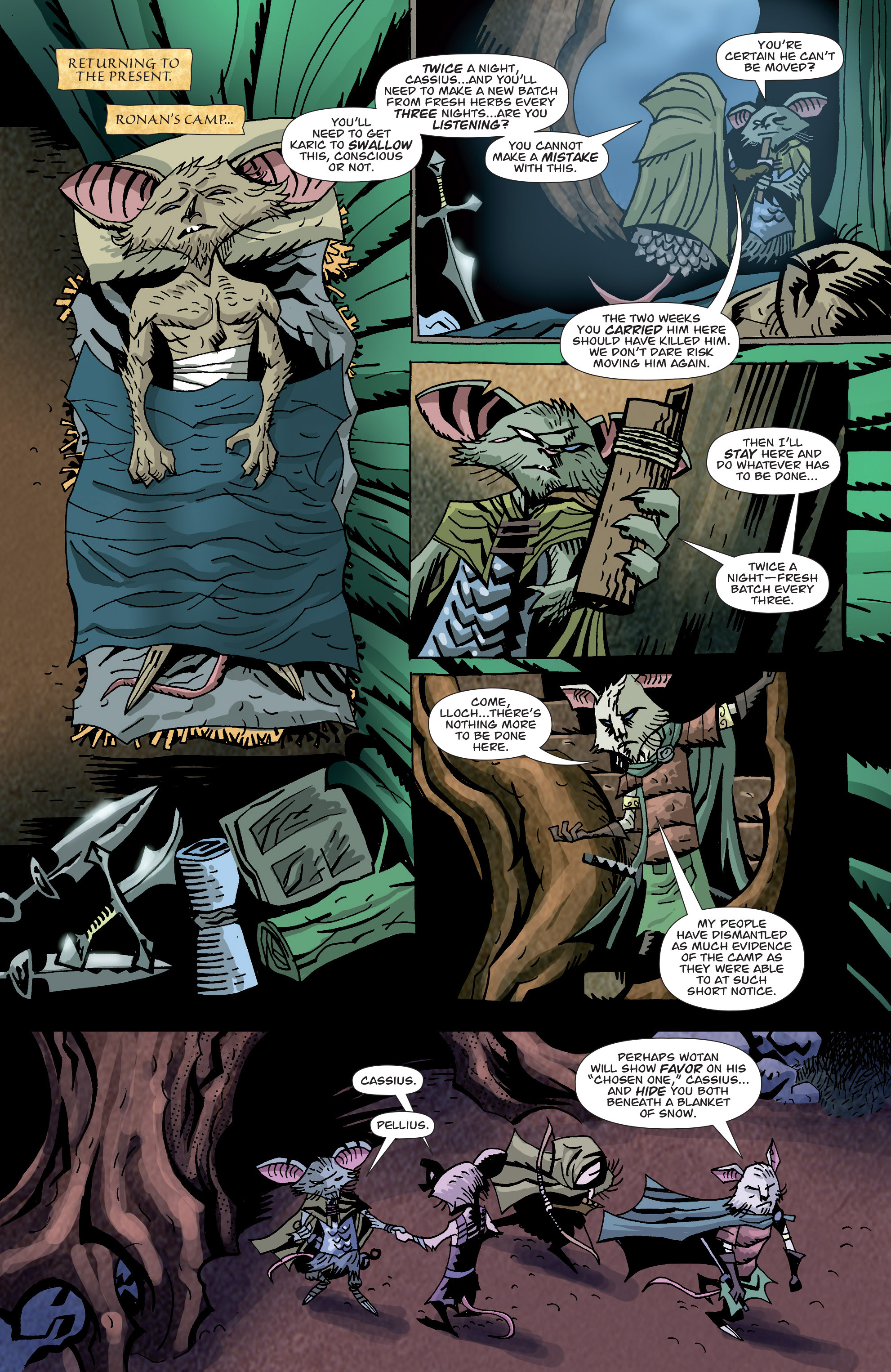 The Mice Templar Volume 3: A Midwinter Night's Dream issue TPB - Page 91