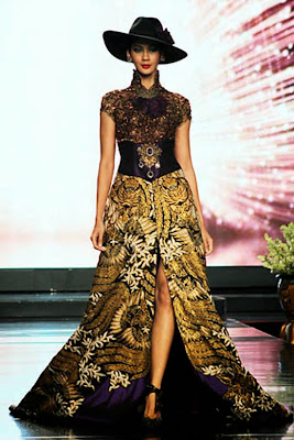 Model Baju Batik Anne Avantie Lengan Pendek Terbaru Model Baju Batik Anne Avantie Lengan Pendek Terbaru