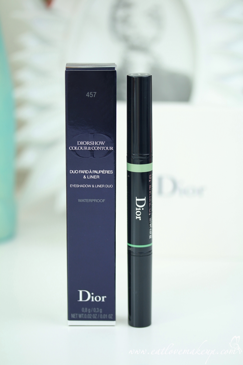 Dior Diorshow Color & Contour Eyeshadow & Liner Duo 457 Water Lily
