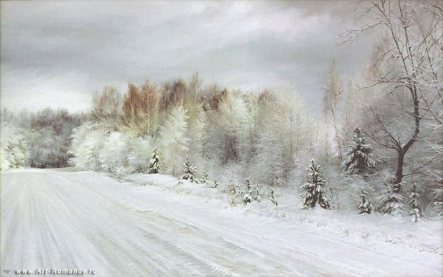 Roman Romanov 1966 | Russian Landscape painter