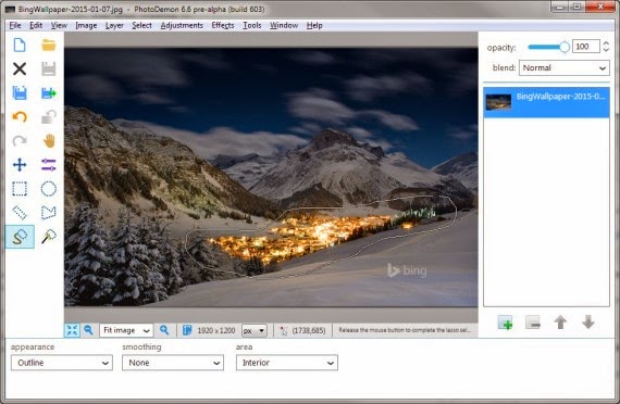 برنامج مجاني لتحرير وتحسين ومعالجة الصور PhotoDemon 6.6