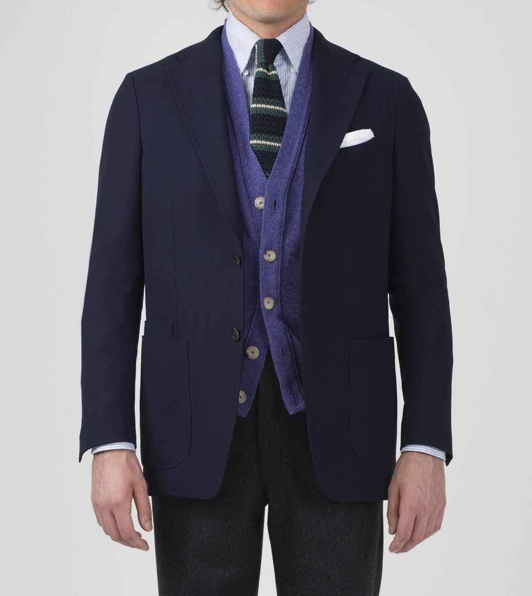 Tía Privilegio Borde Ropa: Traje, jersey y corbata, una mala combinación
