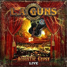 A la venta el CD de L.A. Guns Acoustic Gypsy Live