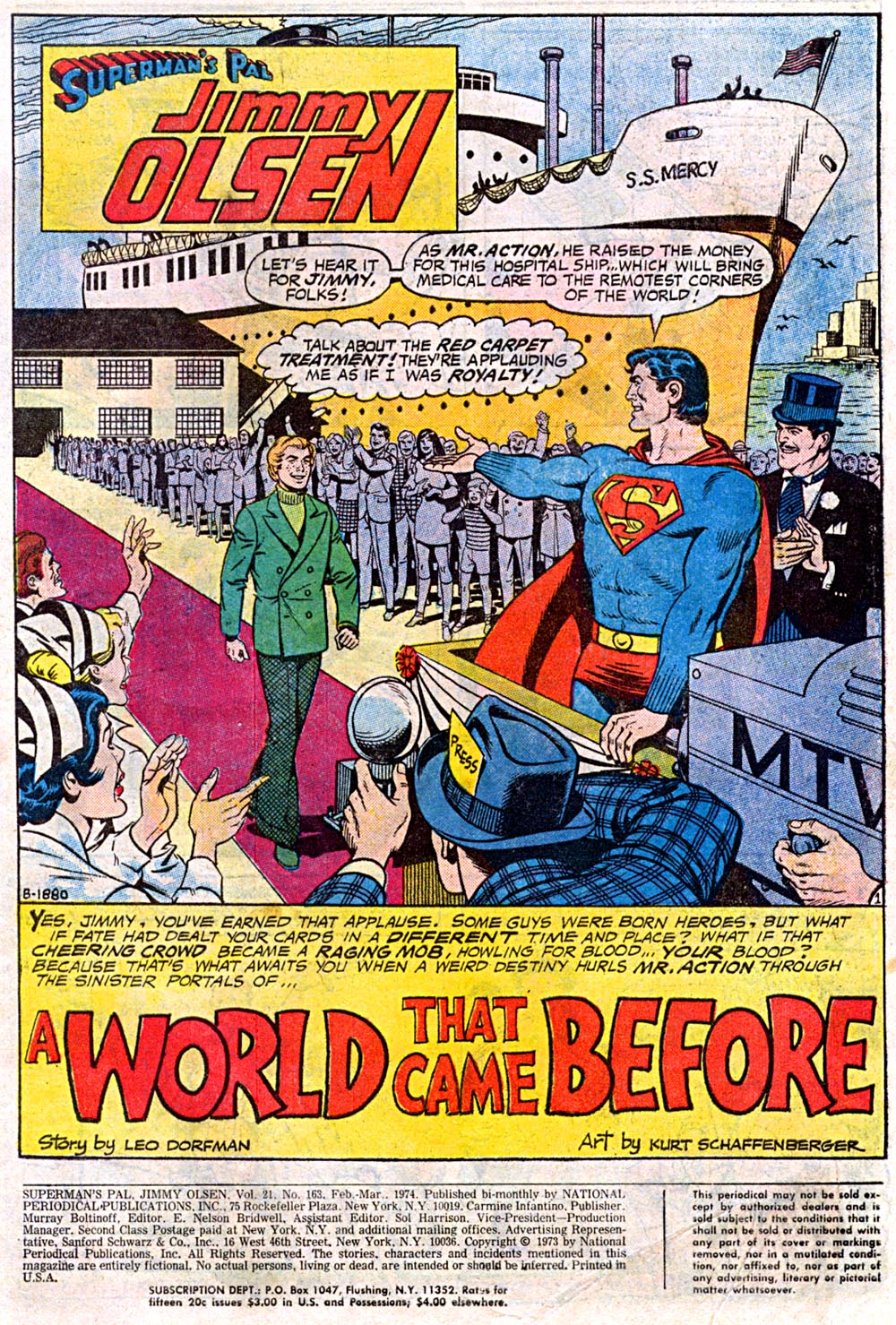 Read online Superman's Pal Jimmy Olsen comic -  Issue #163 - 2