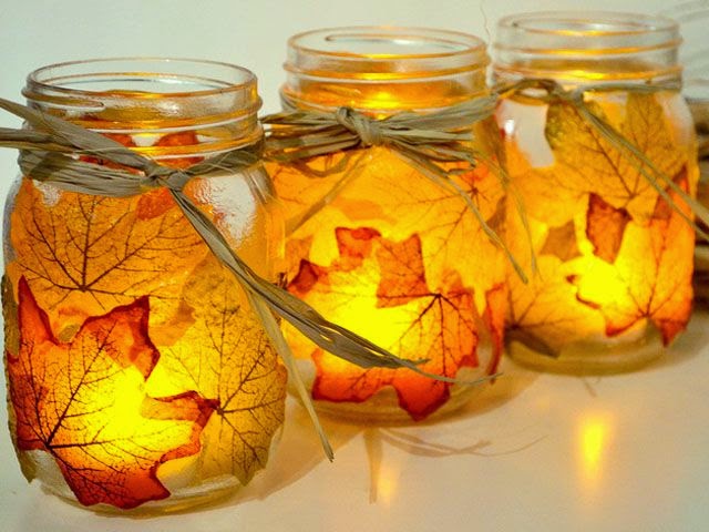 leaf lanterns 