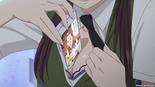 Anime phone GIF on GIFER  by Dozilkree