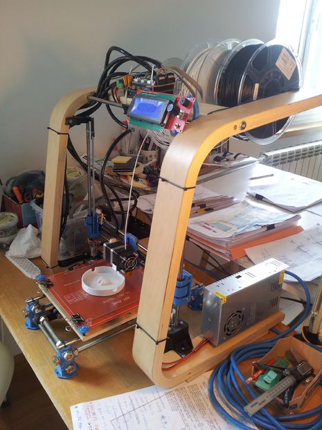 Diy 3d Printing Ikea Footstool Hacked Into A 3d Printer