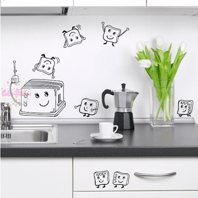 vinilo decorativo cocina tostadas saltarinas olimpicas