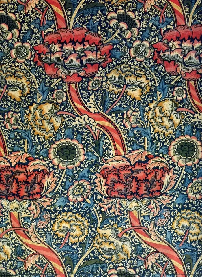 William Morris 1834-1896 | English textile designer Arts and Craft Movement | 1850-1900