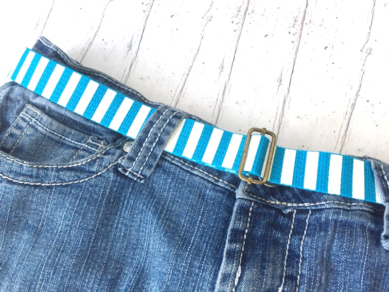 the art bug DIY Fabric Belts Make it Monday