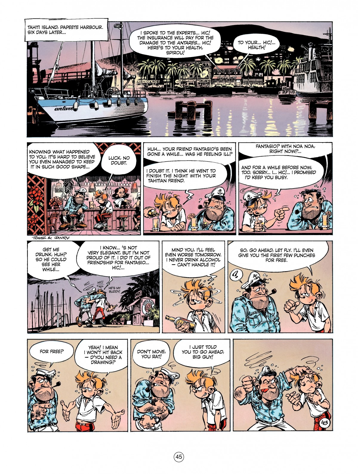 Read online Spirou & Fantasio (2009) comic -  Issue #8 - 45