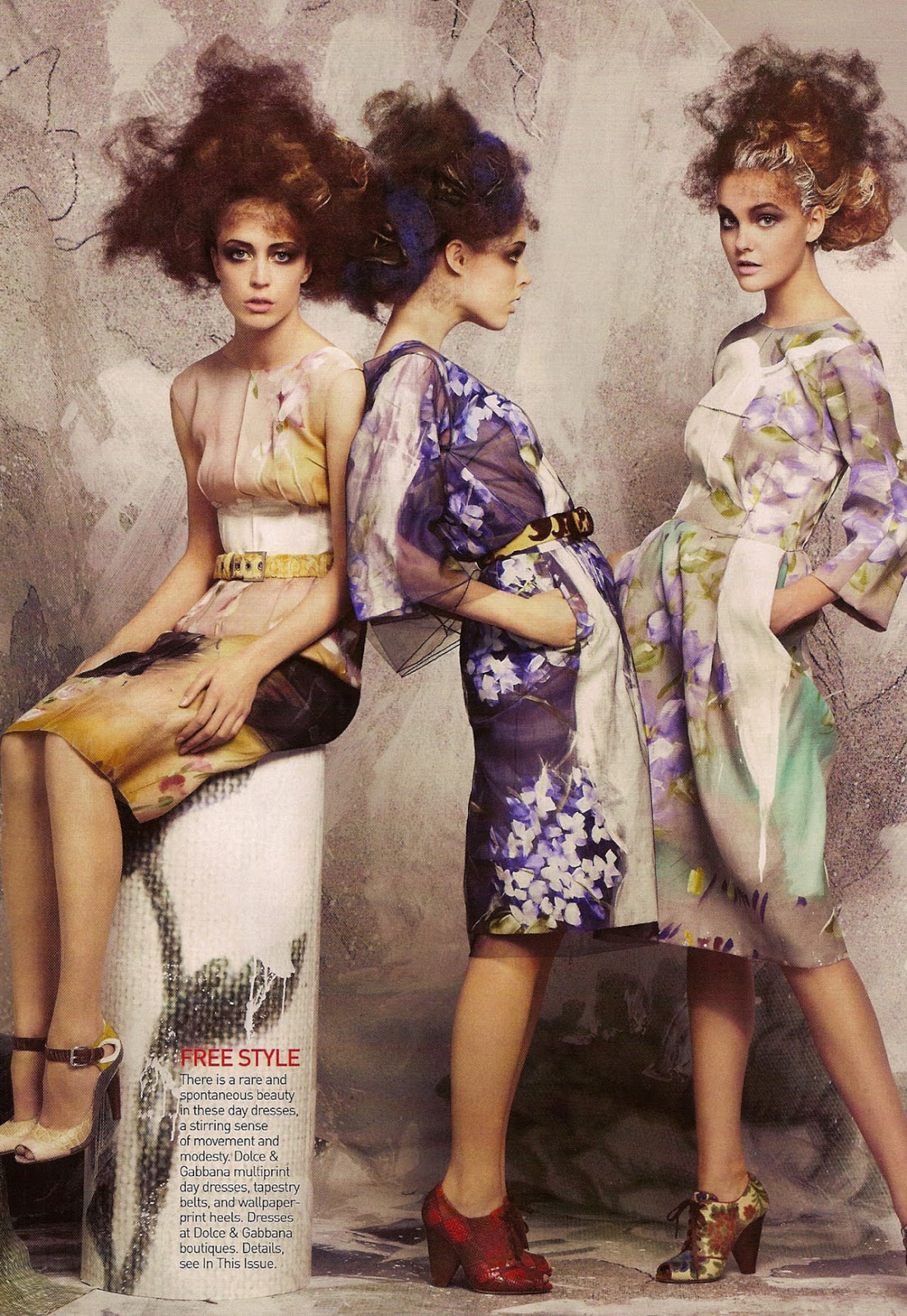 Editorial Fashion High Definition Vogue US, March 2008 Cool Chic