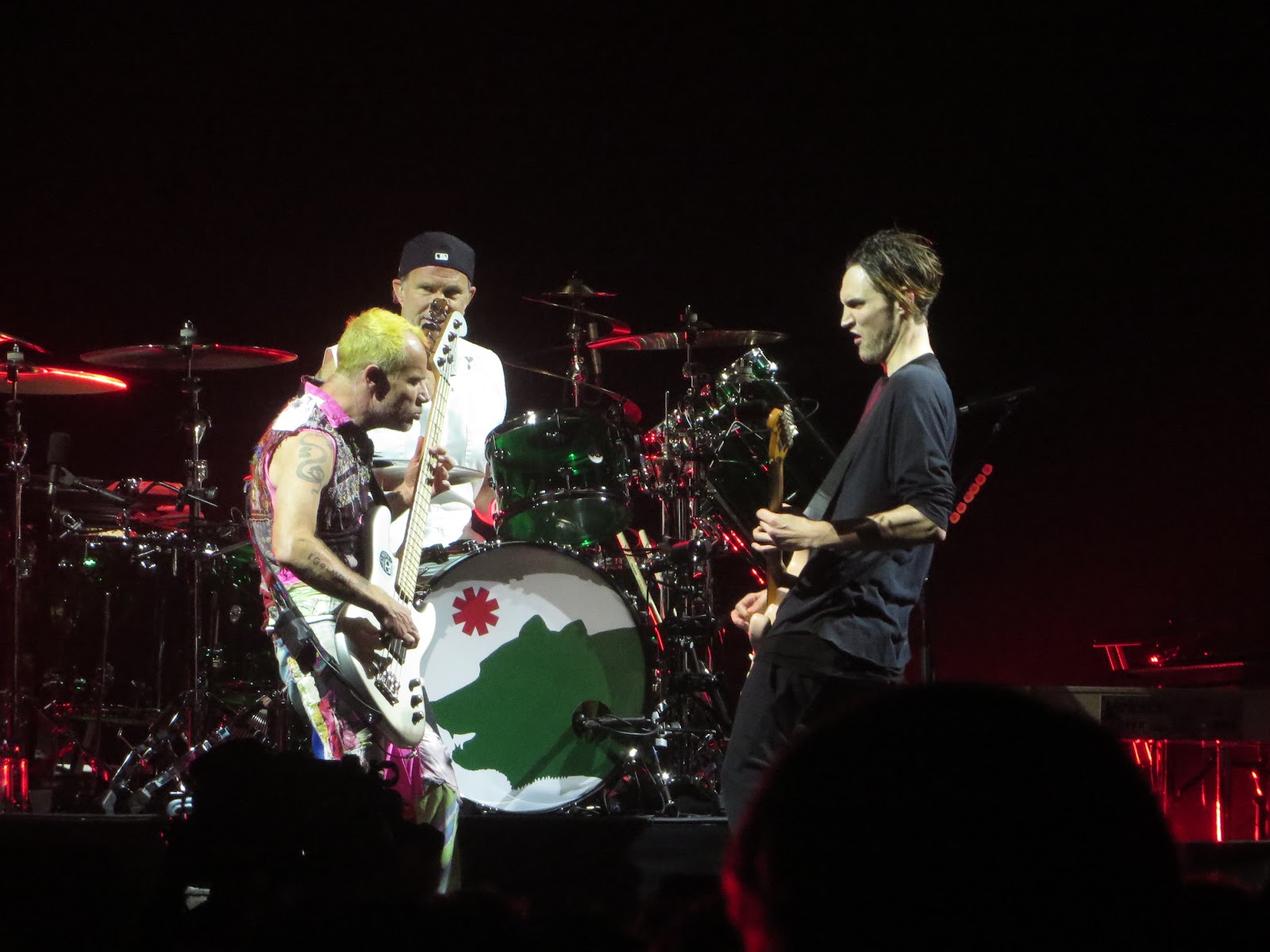 Ronald Says memoirs of a music addict On Stage Red Hot Chili