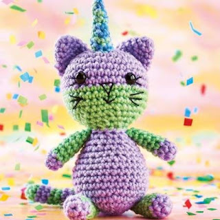 PATRON GRATIS GATO UNICORNIO AMIGURUMI 33774