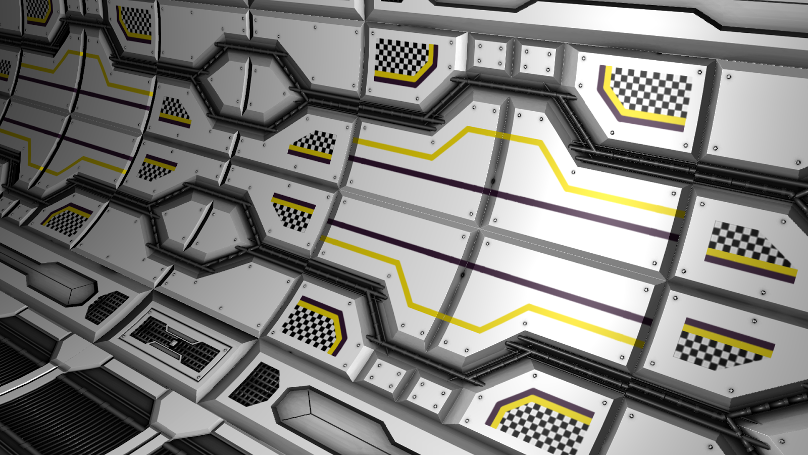 Matthew Adrian Rose Portfolio SciFi Tube Racer Game