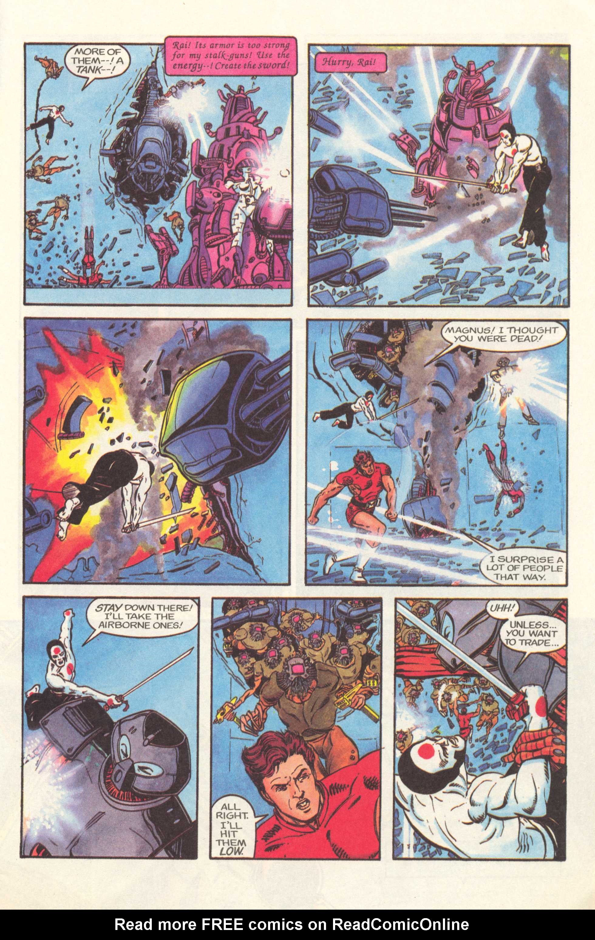 Read online Magnus Robot Fighter (1991) comic -  Issue #8 - 20
