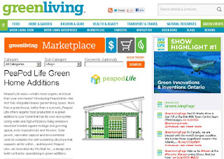 PeaPod Life - Green Home Additions, Green Living Guide Toronto, screenshot by wobuilt.com