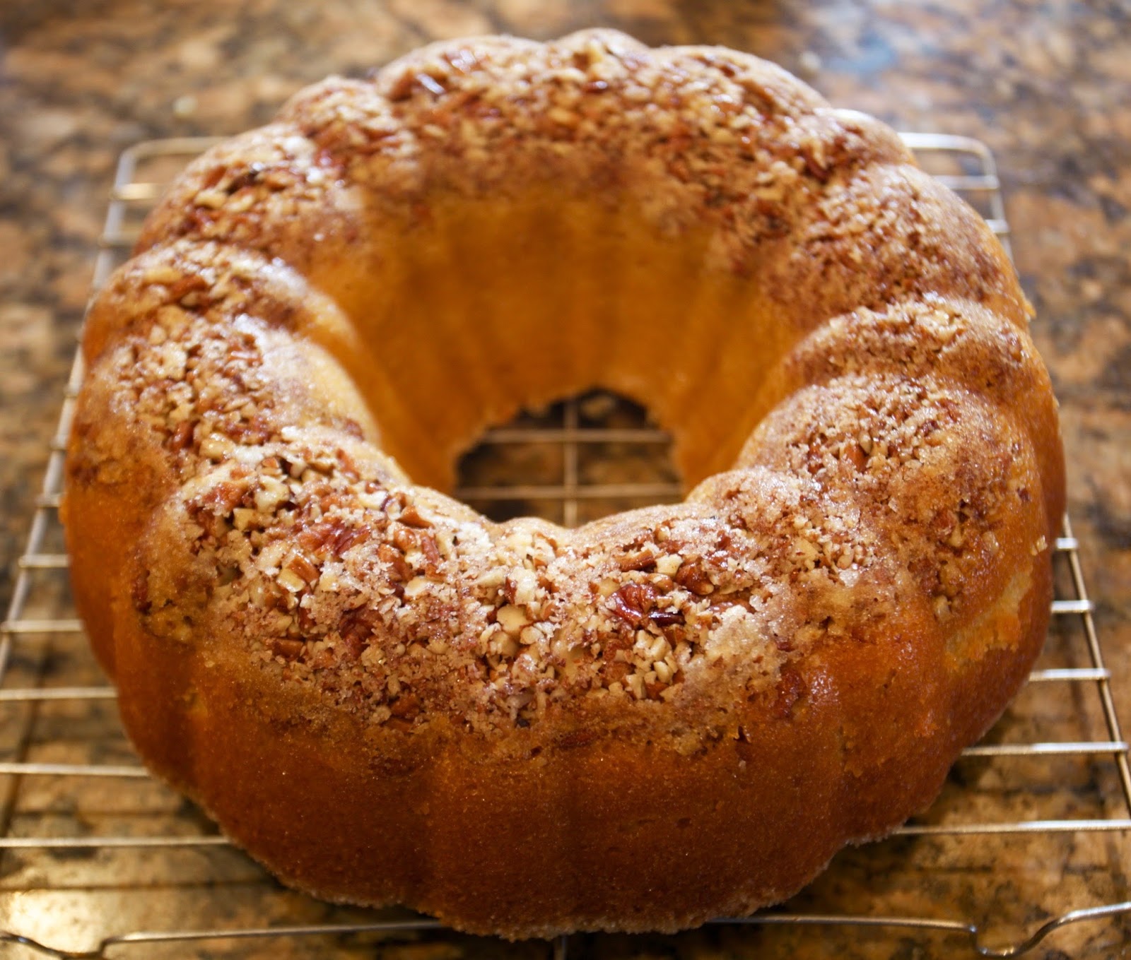 Pecan Pie Bundt Cake