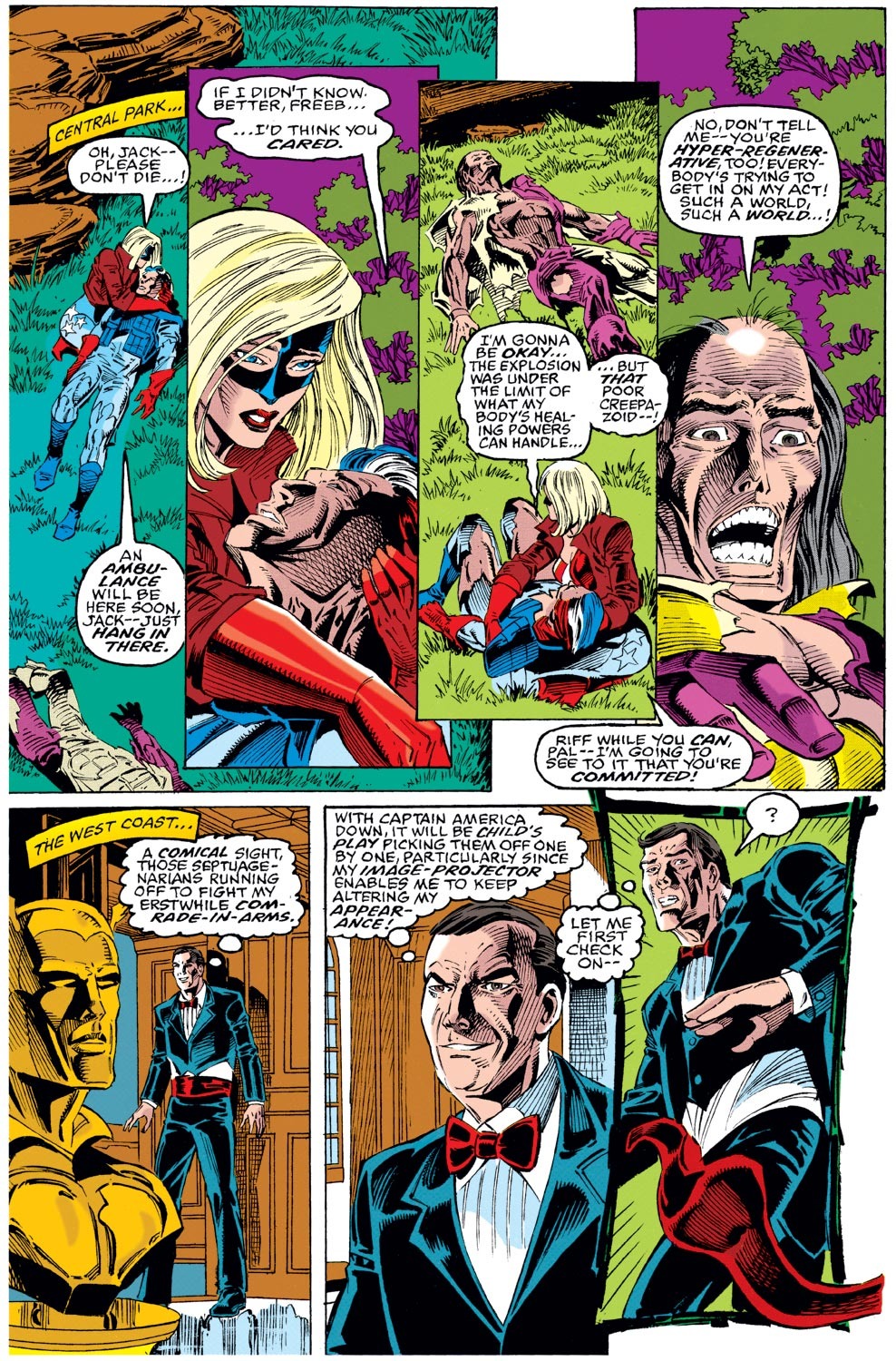 Captain America (1968) Issue #442 #396 - English 21