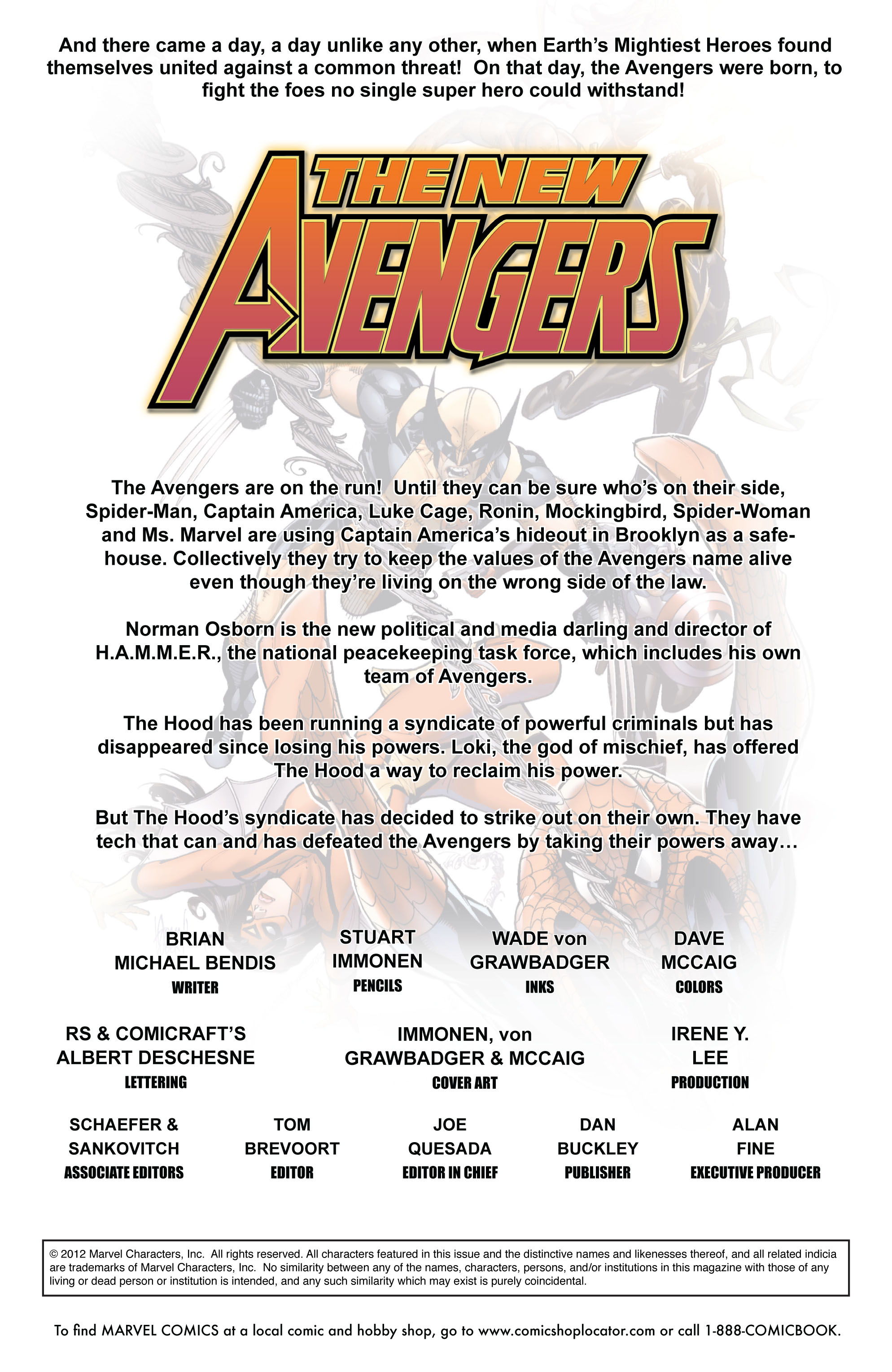 Read online New Avengers (2005) comic -  Issue #56 - 2