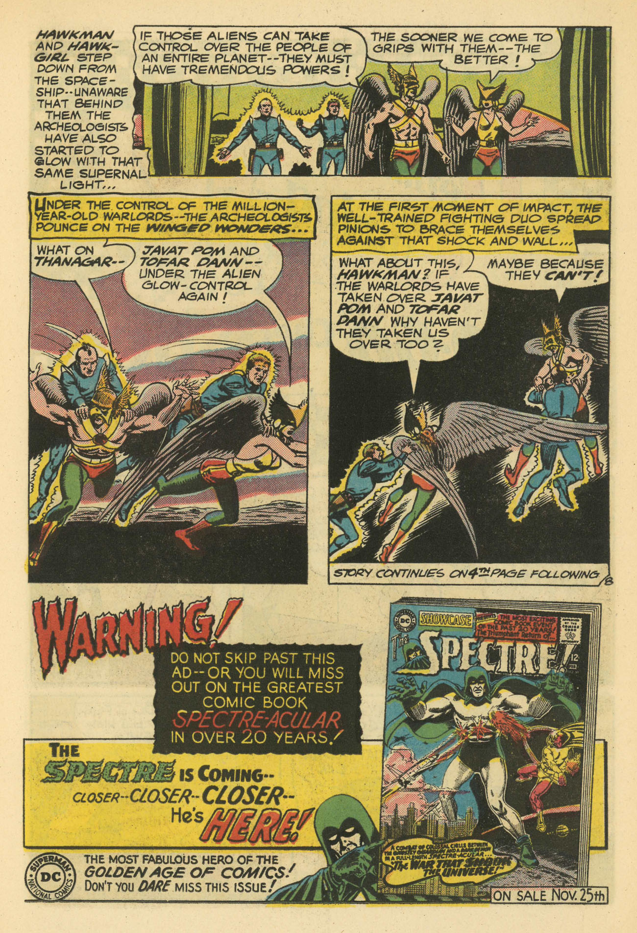 Read online Hawkman (1964) comic -  Issue #12 - 11