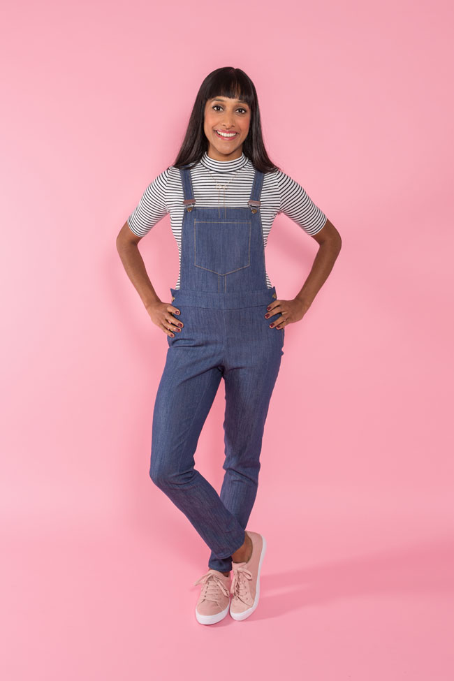 Mila dungarees sewing pattern - Tilly and the Buttons