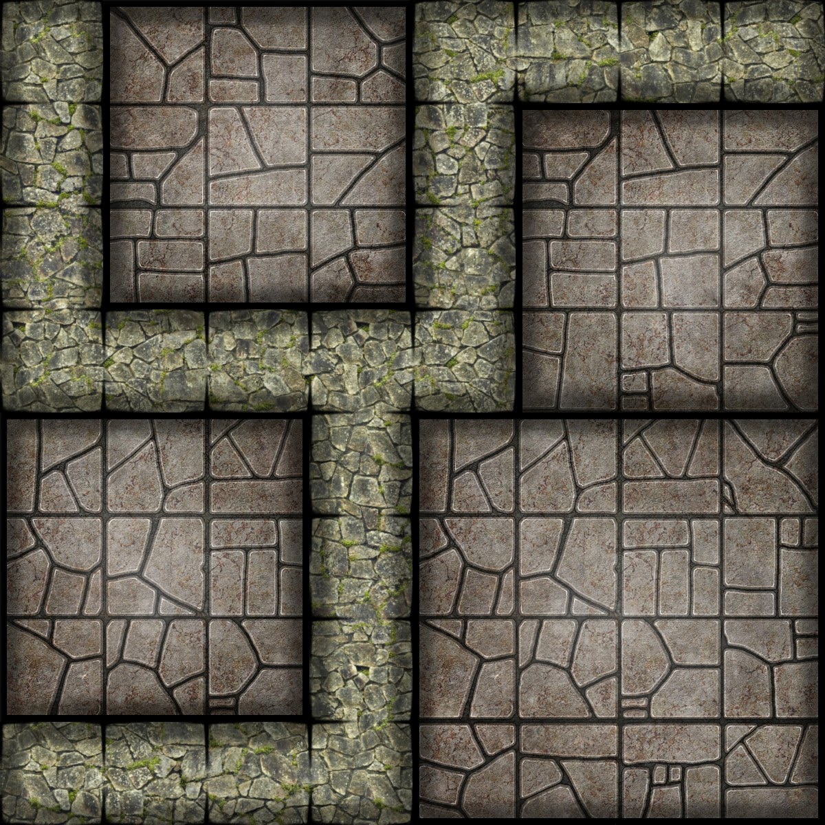 Dungeon Tiles Printable Customize and Print