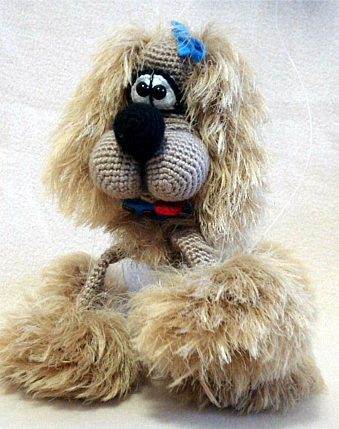 собака обнимака игрушка