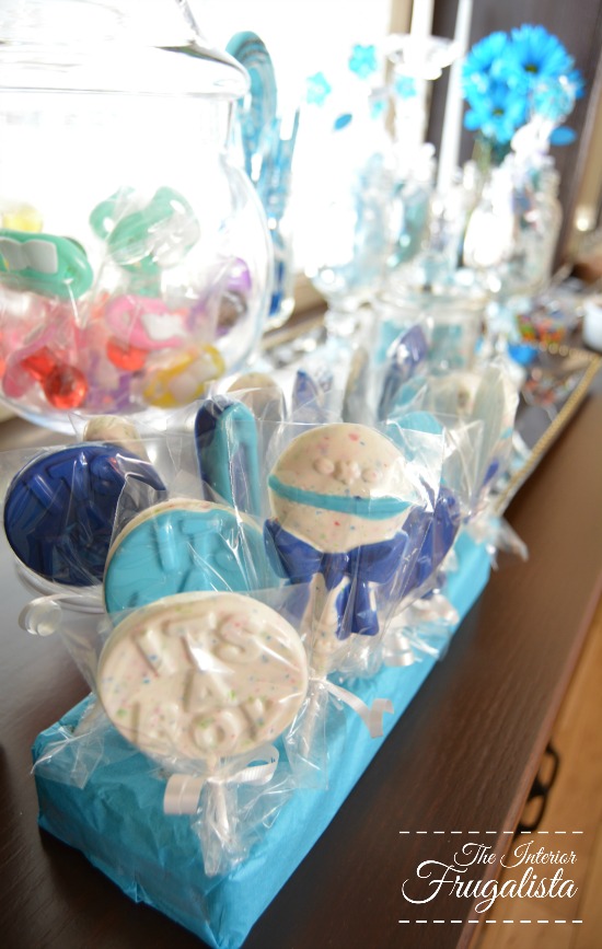 Baby Shower Candy Bar goodies