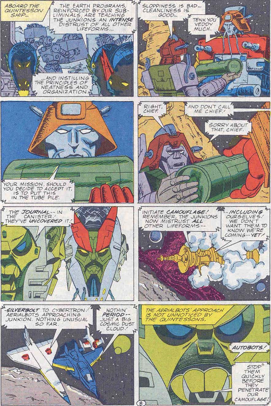 Read online The Transformers (1984) comic -  Issue #43 - 9