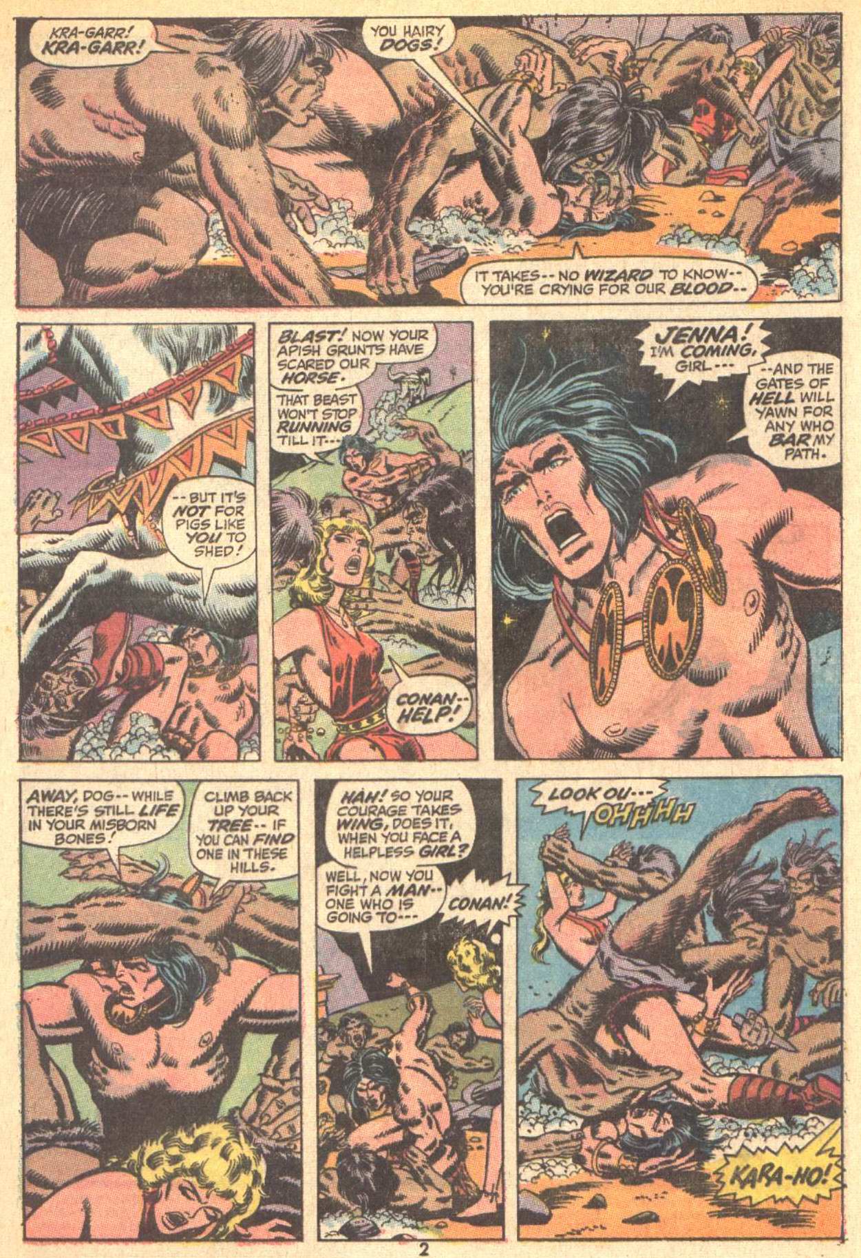 Read online Conan the Barbarian (1970) comic -  Issue #9 - 3