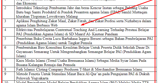 20 Contoh Judul Skripsi Pai Pendidikan Agama Islam Terbaru Dan Lengkap Seputarpembahasan Com