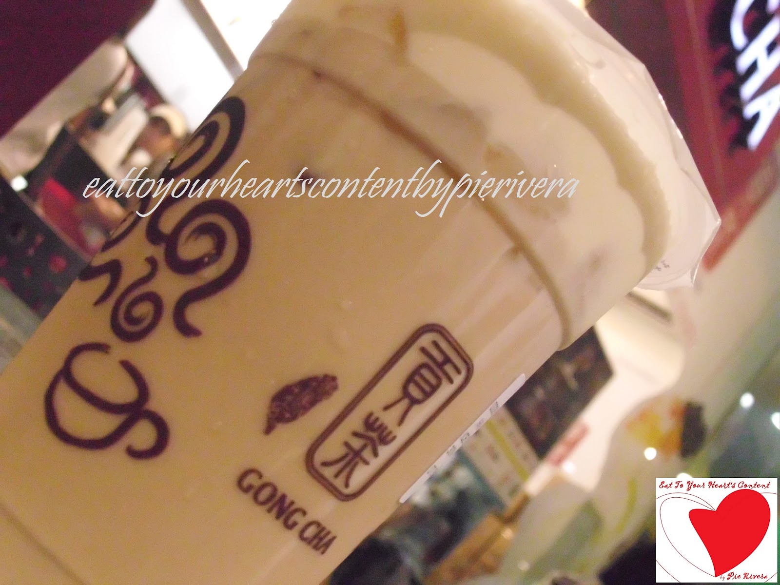 LIFE IS SWEET YEAR 2 GONG CHA ICE CREAM MILK TEA Eat To Your Heart