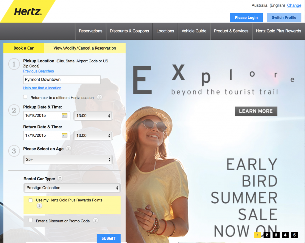code promo hertz France news collections
