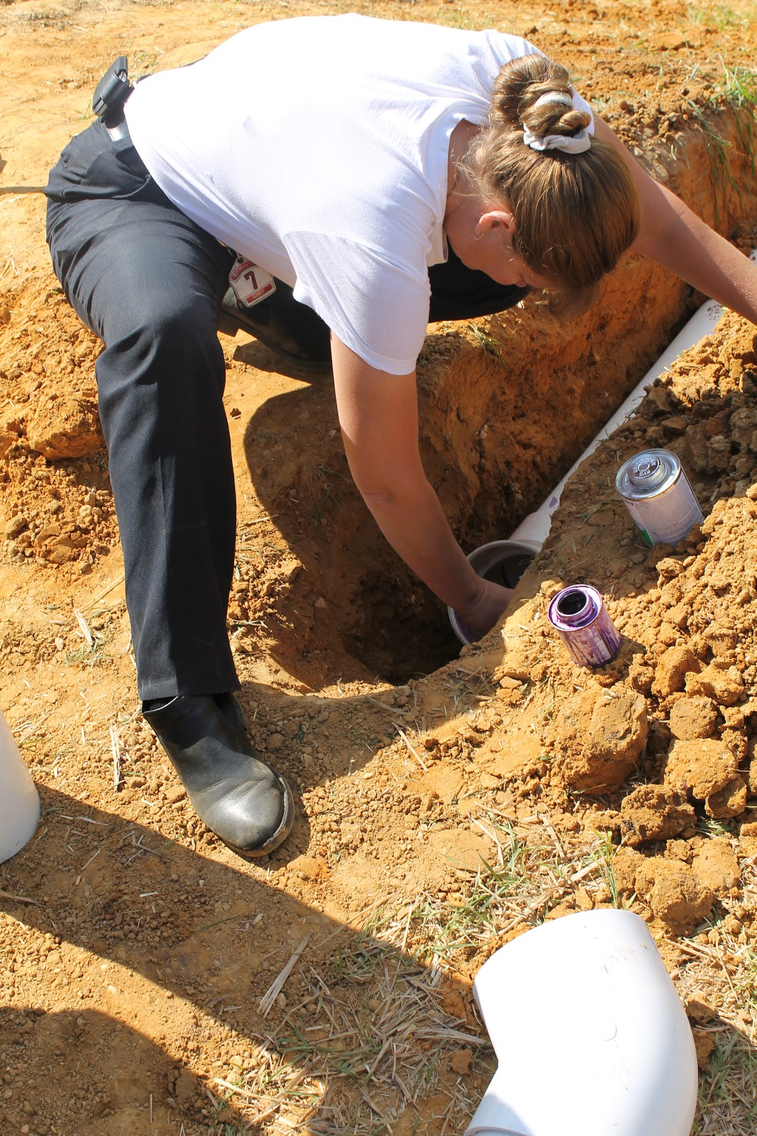 New Dry Hydrant Construction by Firefighters in Rural-Tier