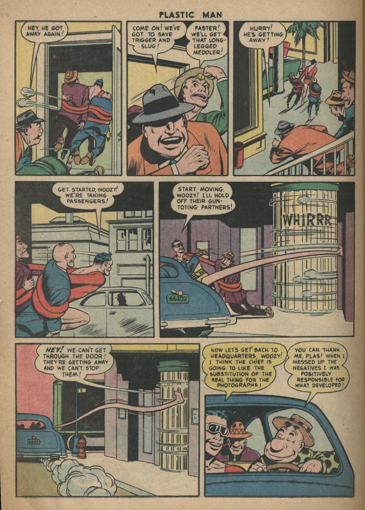 Read online Plastic Man (1943) comic -  Issue #57 - 24