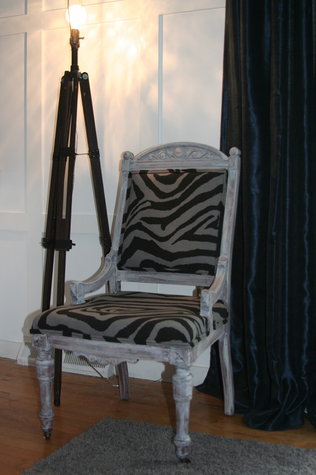 My Salvaged Home: How To Reupholster an Antique Chair