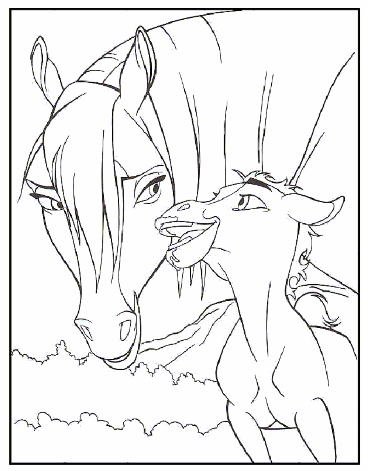 Coloring Pages: Horse Coloring Pages Free and Printable