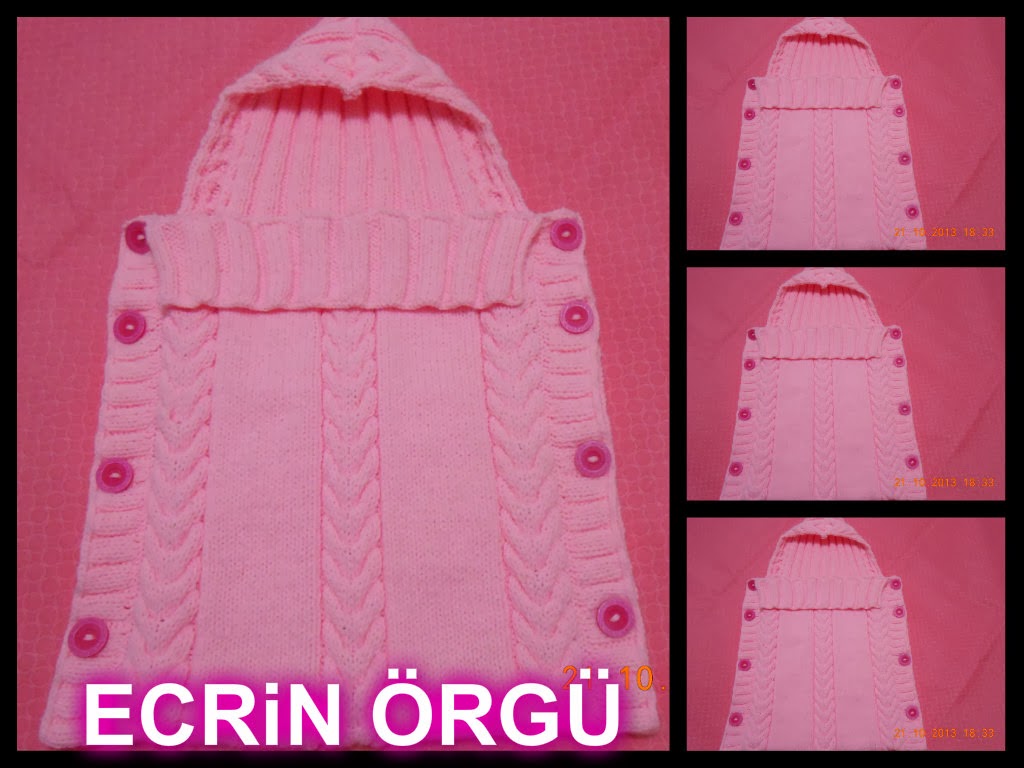 ECRiN ÖRGÜ BEBEK UYKU TULUMU