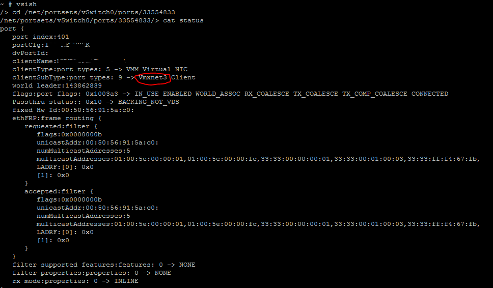NETWORK TROUBLSHOOTING USING ESXCLI AND VSISH COMMAND VMWARE ADDICTED
